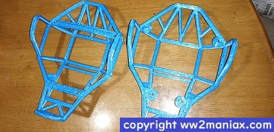 WW2MX PRODUCT GF-01クローラー用パイプフレームボディー☆ワイルド